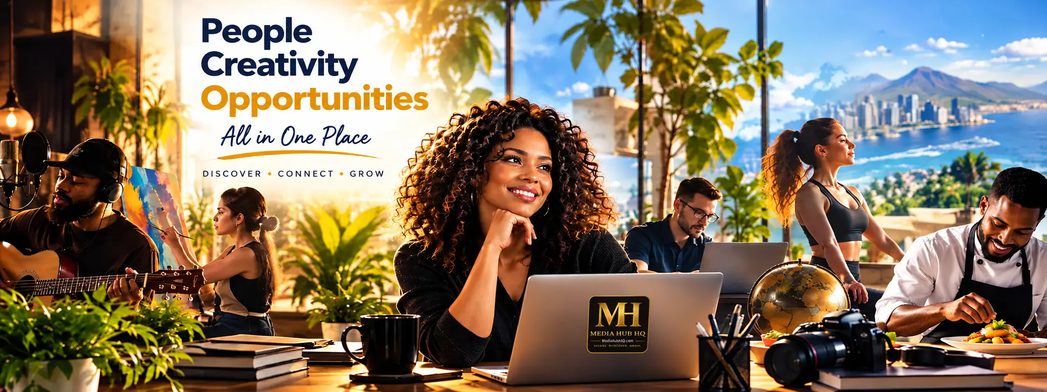 People, Creativity and Opportunities — All in One Place